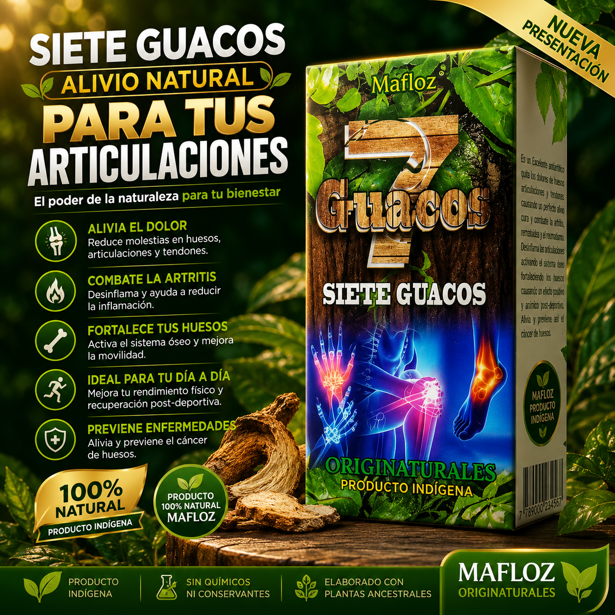 7 Guacos Mafloz